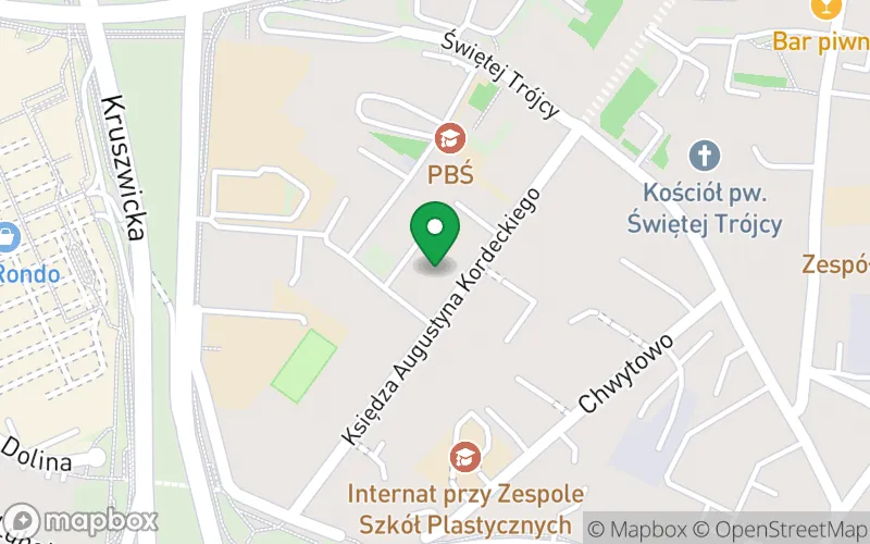 Lokalizacja: Niepubliczne Przedszkole Universum w Bydgoszczy