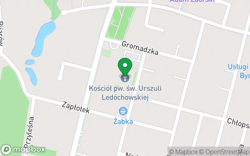 Lokalizacja: Przedszkole Dzieciątka Jezus przy Parafii pod Wezwaniem Św. Urszuli Ledóchowskiej
