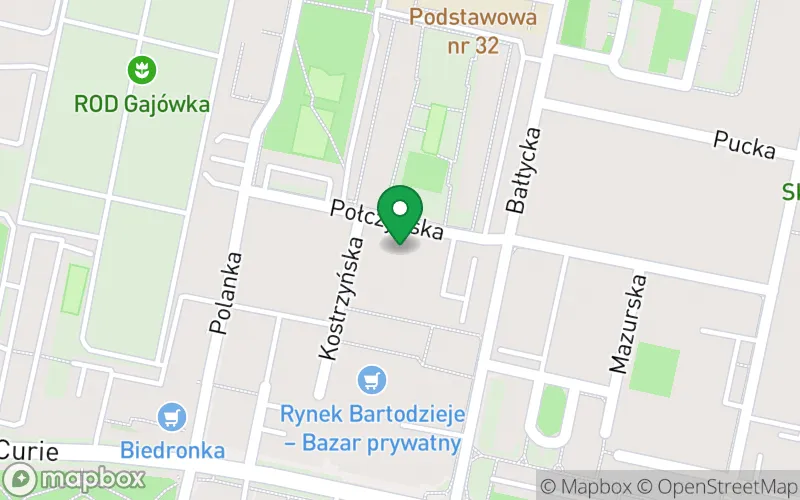 Lokalizacja: Przedszkole Niepubliczne "Biedroneczka" w Bydgoszczy