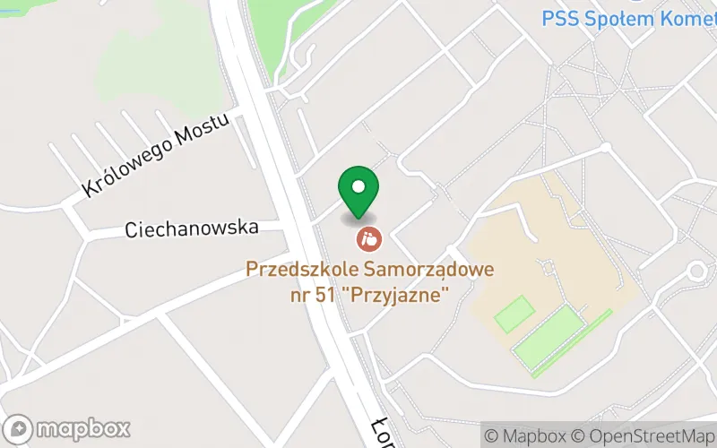 Lokalizacja: Przedszkole Samorządowe nr 51 "Przyjazne" w Białymstoku