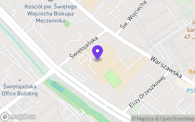 Lokalizacja: Technikum nr 2 w Białymstoku Zespołu Szkół Zawodowych nr 2 im. Kpt. Władysława Wysockiego w Białymstoku