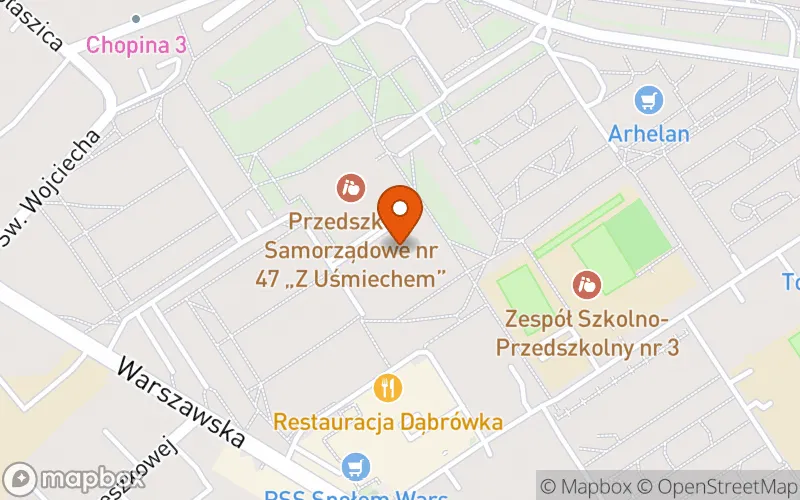 Lokalizacja: Żłobek Miejski nr 7 w Białymstoku
