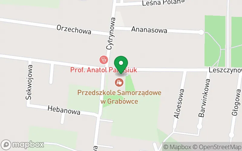 Lokalizacja: Przedszkole Samorządowe w Grabówce