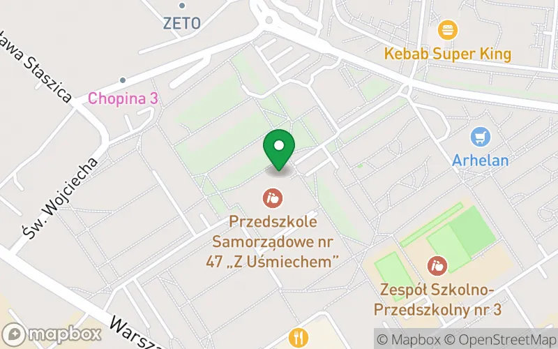 Lokalizacja: Przedszkole Samorządowe nr 47 "Z Uśmiechem" w Białymstoku