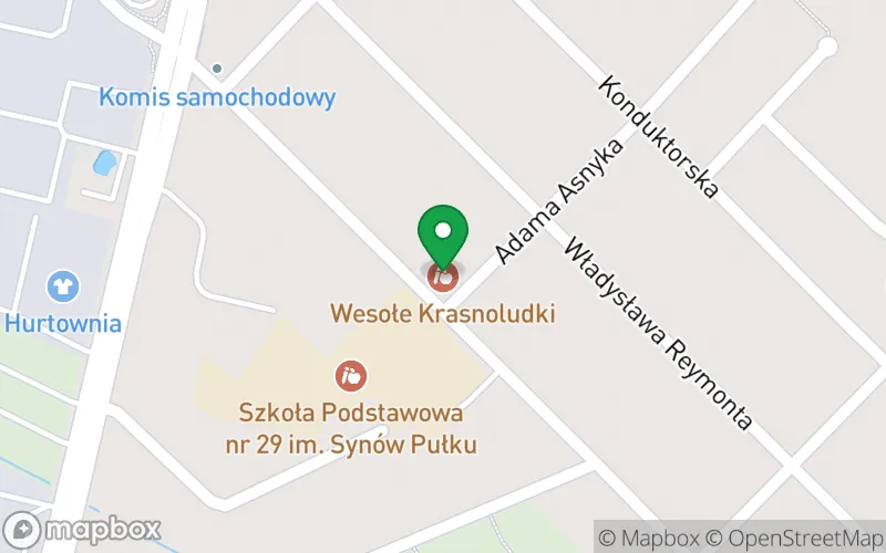 Lokalizacja: Niepubliczne Przedszkole Wesołe Krasnoludki w Białymstoku