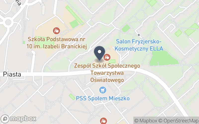 Lokalizacja: Zespół Szkół Społecznego Towarzystwa Oświatowego w Białymstoku