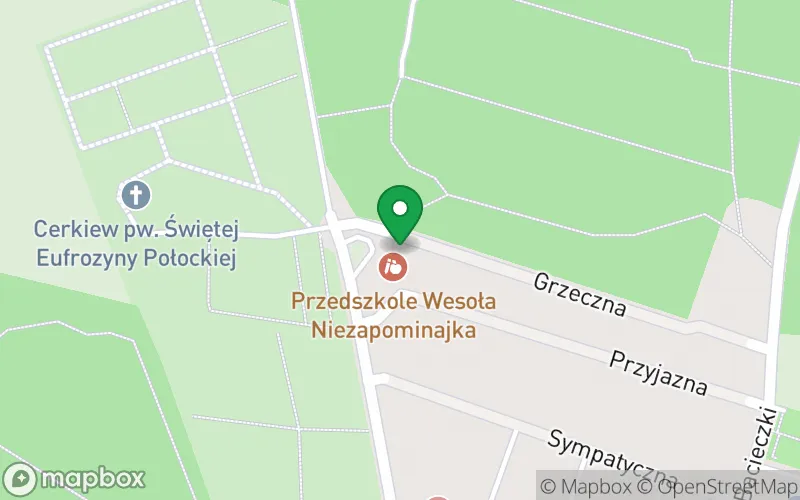 Lokalizacja: Przedszkole Niepubliczne "Wesoła Niezapominajka"