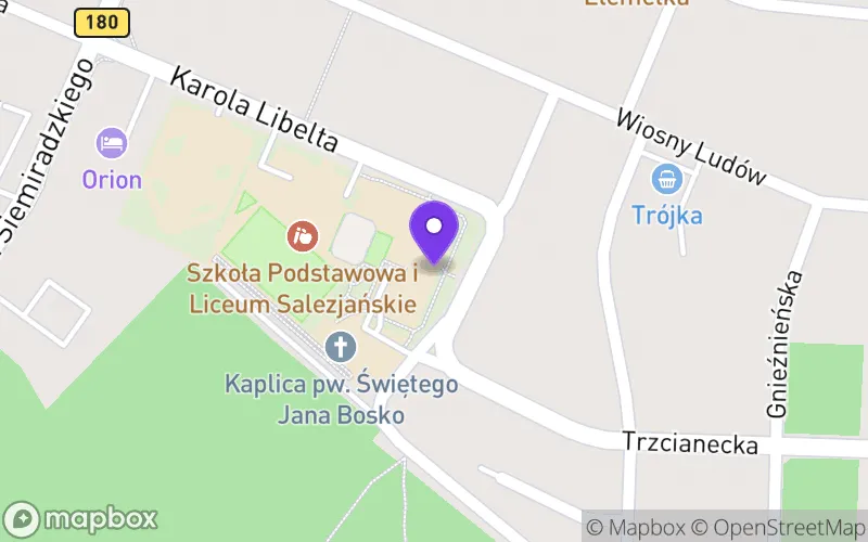 Lokalizacja: Liceum Ogólnokształcące Towarzystwa Salezjańskiego Im.św.jana Bosko