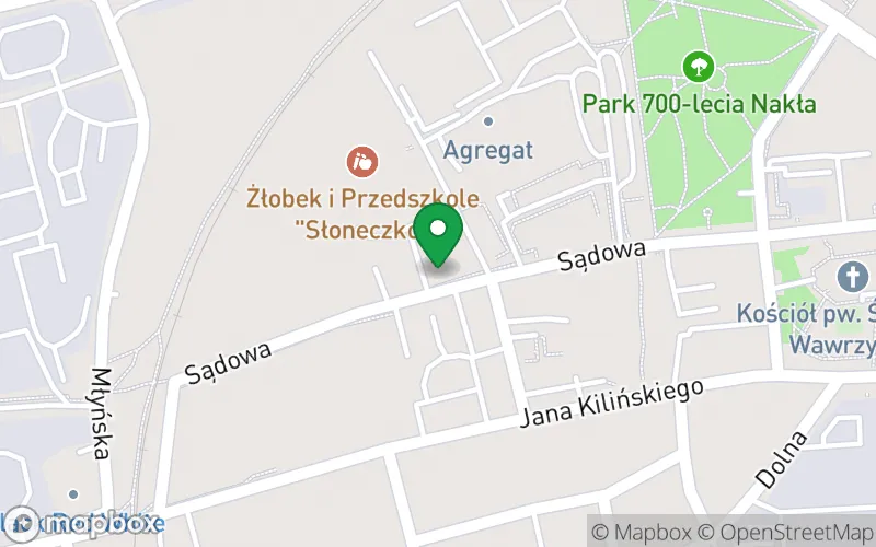 Lokalizacja: Przedszkole Niepubliczne nr 6 "Słoneczko" w Nakle nad Notecią