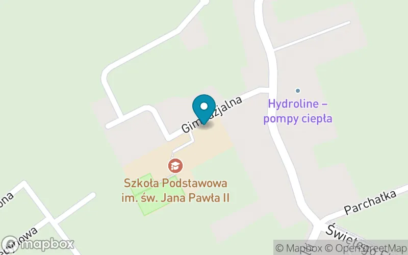 Lokalizacja: Szkoła Podstawowa im. Św. Jana Pawła II w Brąchnowie