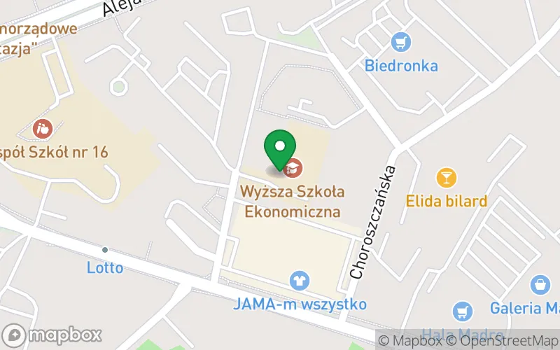 Lokalizacja: Elastyczne Przedszkole przy Wse w Białymstoku "Orzełek"