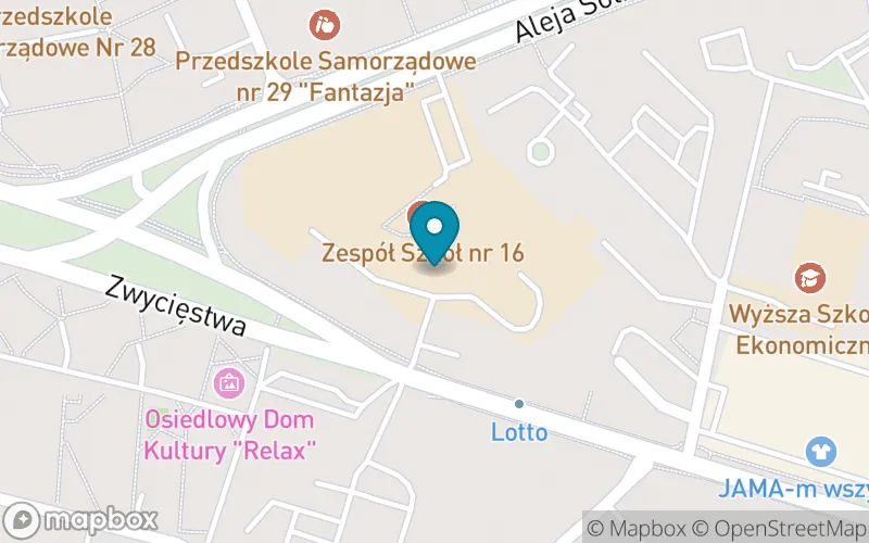 Lokalizacja: Szkoła Specjalna Przysposabiająca do Pracy nr 1 w Białymstoku Zespołu Szkół nr 16 w Białymstoku