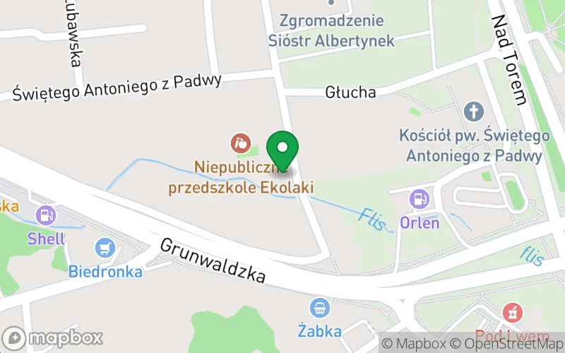 Lokalizacja: Grupa Ekolaki Sp. z o.o. Przedszkole Niepubliczne w Bydgoszczy