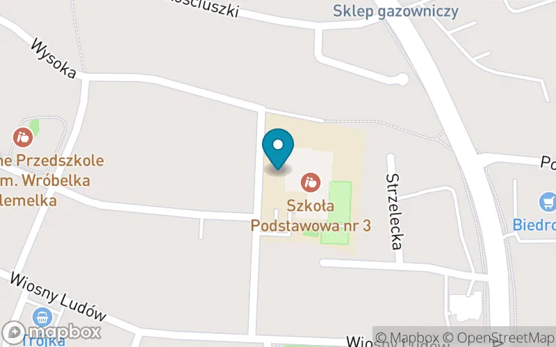Lokalizacja: Szkoła Podstawowa nr 3 im. Jana Brzechwy w Pile