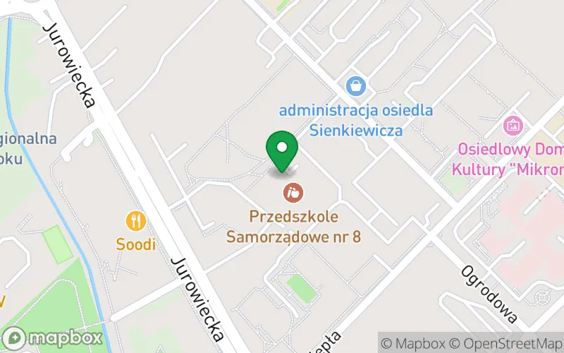 Lokalizacja: Przedszkole Samorządowe nr 8 im. Henryka Sienkiewicza w Białymstoku
