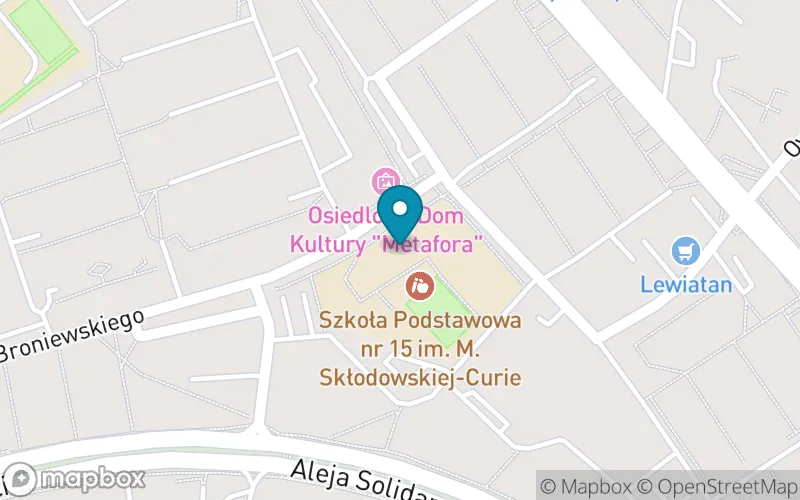 Lokalizacja: Szkoła Podstawowa nr 15 im. Marii Skłodowskiej-Curie w Białymstoku