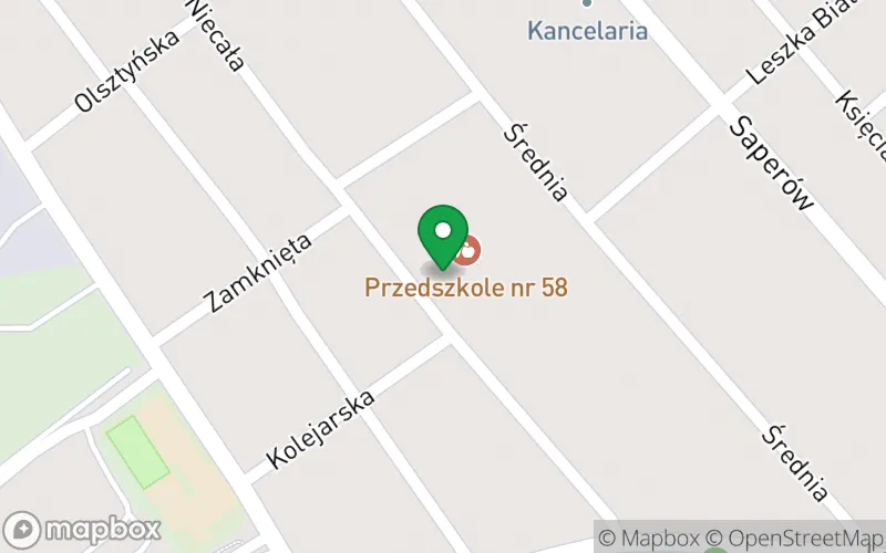 Lokalizacja: Przedszkole nr 58