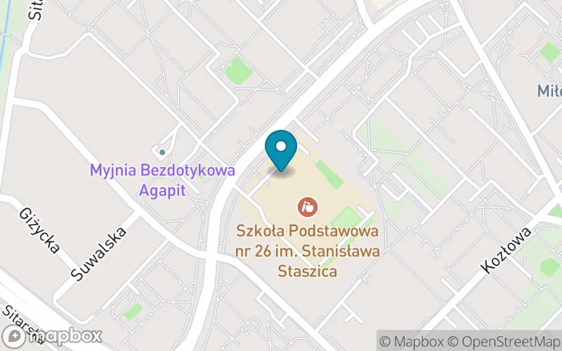 Lokalizacja: Szkoła Podstawowa nr 26 im. Stanisława Staszica w Białymstoku