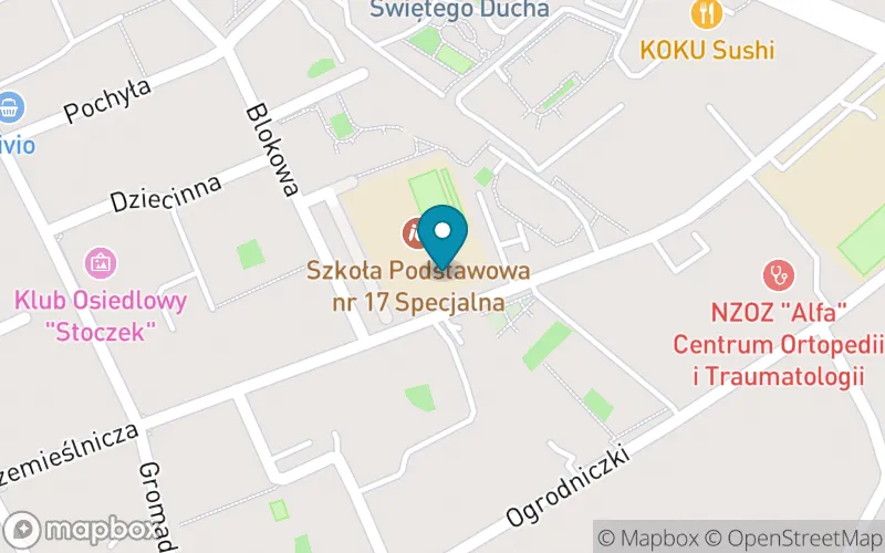 Lokalizacja: Szkoła Podstawowa nr 17 Specjalna w Białymstoku