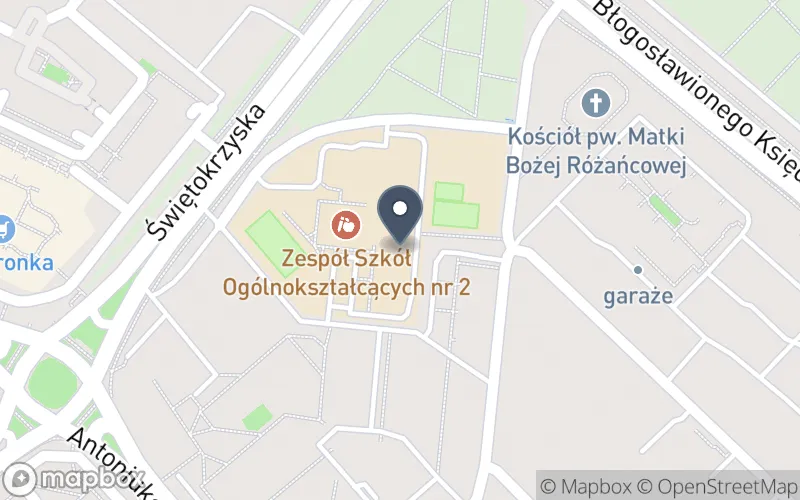 Lokalizacja: Zespół Szkół Ogólnokształcących nr 2 w Białymstoku