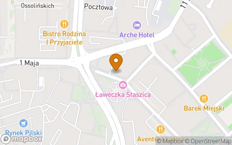 Lokalizacja: Szkoła Policealna Opieki Medycznej "Żak" w Pile