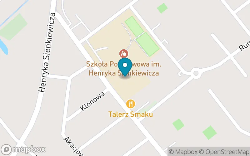 Lokalizacja: Szkoła Podstawowa im. Henryka Sienkiewicza w Choroszczy