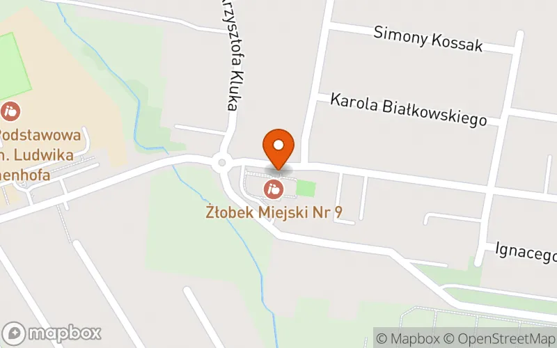Lokalizacja: Żłobek Miejski nr 9 w Białymstoku