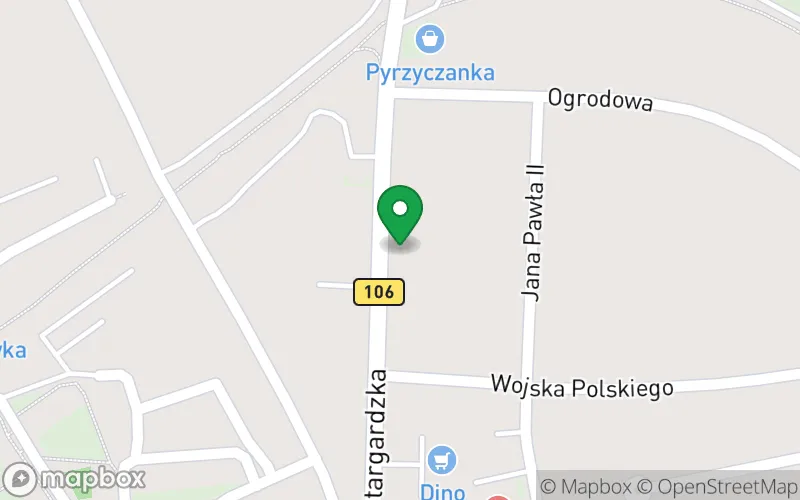 Lokalizacja: Niepubliczne Przedszkole z Oddziałami Integracyjnymi Promyczek w Pyrzycach