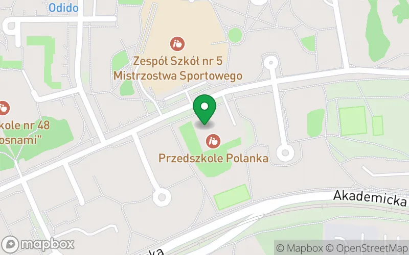 Lokalizacja: Przedszkole Niepubliczne "Polanka" w Bydgoszczy