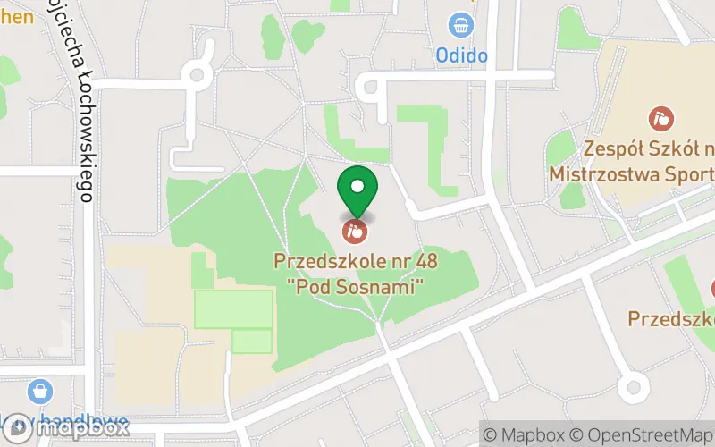 Lokalizacja: Przedszkole nr 48 "Pod Sosnami"