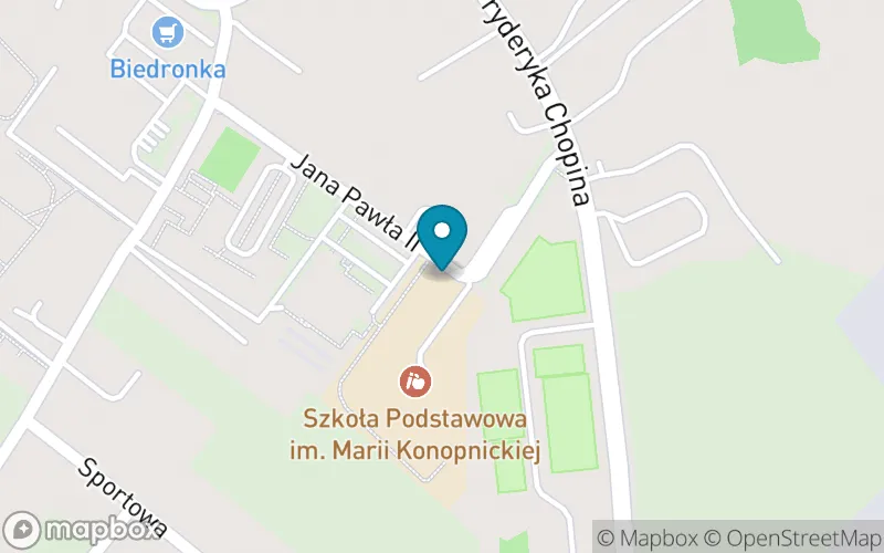 Lokalizacja: Szkoła Podstawowa im. Marii Konopnickiej w Kowalewie Pomorskim