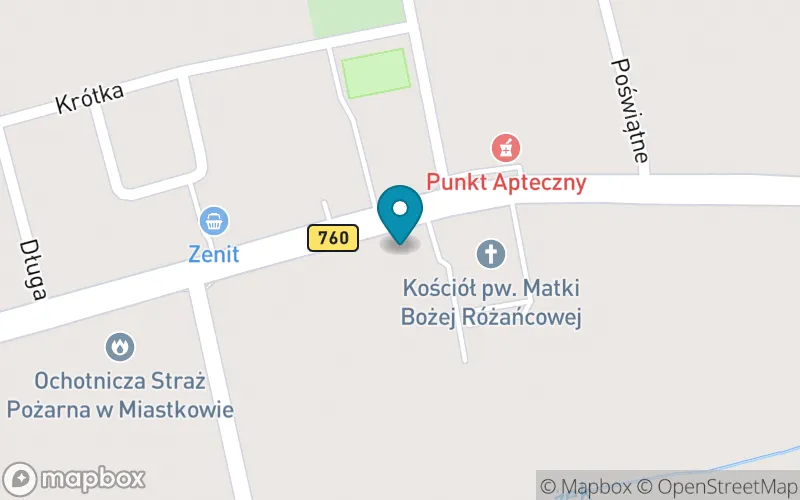 Lokalizacja: Szkoła Podstawowa w Miastkowie