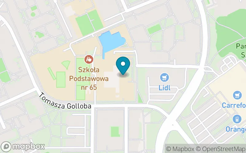 Lokalizacja: Szkoła Podstawowa nr 65 im. Czesława Tańskiego z Oddziałami Integracyjnymi i Sportowymi w Bydgoszczy
