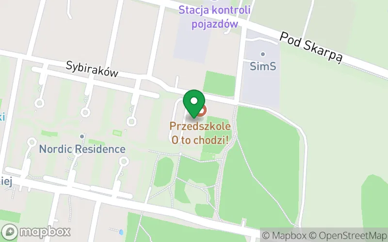 Lokalizacja: Przedszkole Niepubliczne "O To Chodzi" w Bydgoszczy