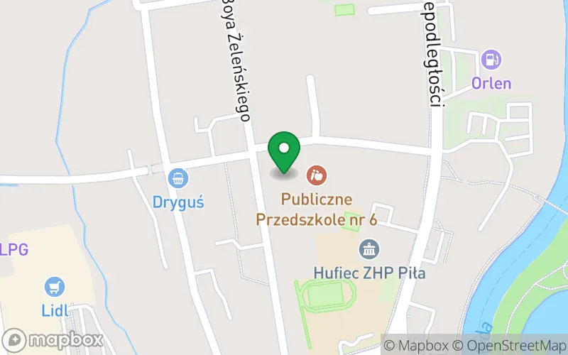 Lokalizacja: Publiczne Przedszkole nr 6 im. Jasia i Małgosi w Pile