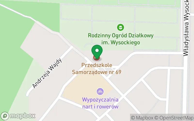 Lokalizacja: Przedszkole Samorządowe nr 69 w Białymstoku
