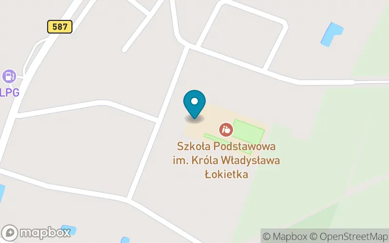 Lokalizacja: Szkoła Podstawowa im. Króla Władysława Łokietka w Uniszkach Zawadzkich