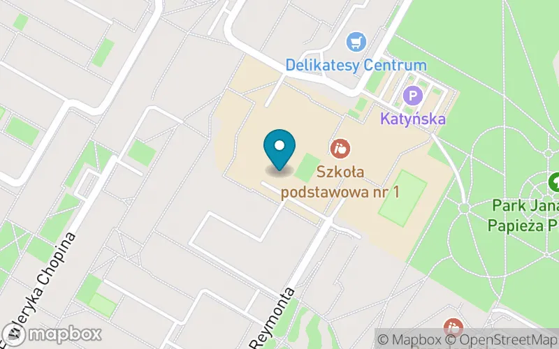 Lokalizacja: Szkoła Podstawowa nr 1 w Łomży