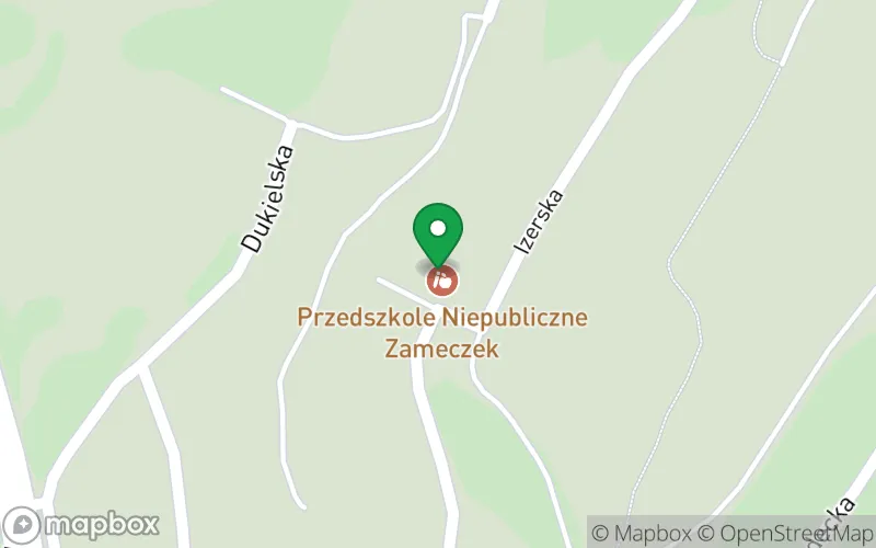 Lokalizacja: Przedszkole Niepubliczne "Zameczek"
