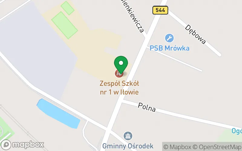 Lokalizacja: Przedszkole w Iłowie - Osadzie