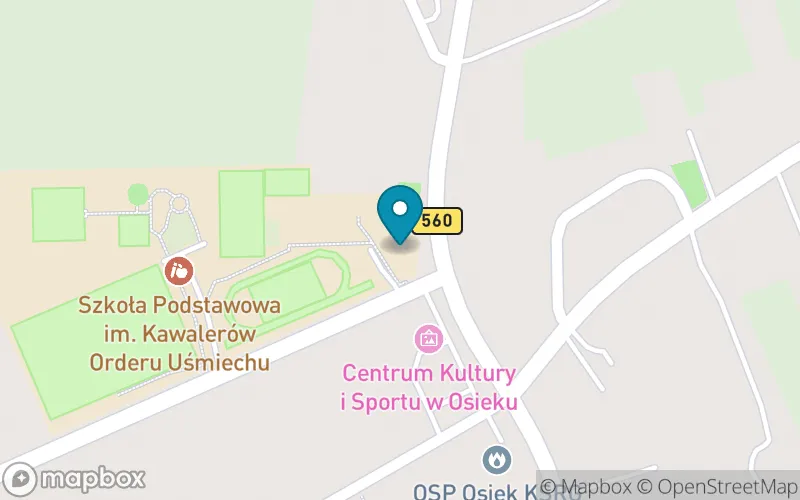 Lokalizacja: Szkoła Podstawowa im. Kawalerów Orderu Uśmiechu w Osieku