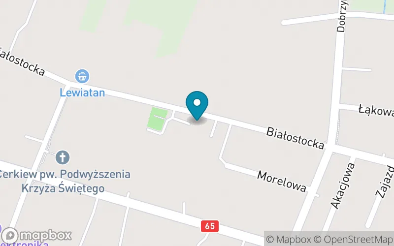 Lokalizacja: Szkoła Podstawowa w Fastach