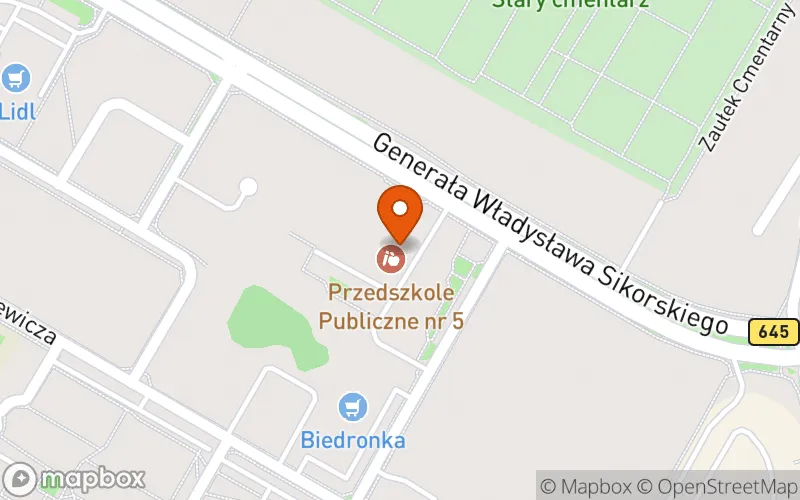 Lokalizacja: Miejski Żłobek nr 4 w Łomży