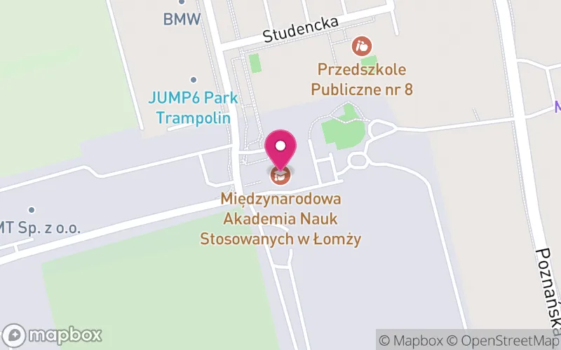 Lokalizacja: Międzynarodowa Akademia Nauk Stosowanych w Łomży