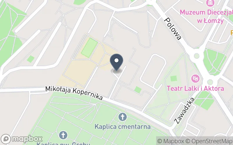 Lokalizacja: Zespół Szkół Ekonomicznych i Ogólnokształcących nr 6 w Łomży