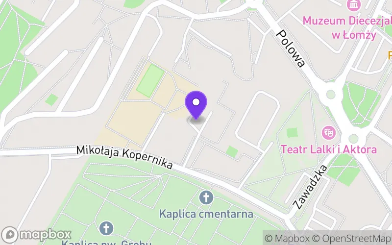 Lokalizacja: Technikum nr 6 im. 18 Dywizji Piechoty w Łomży