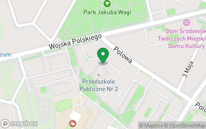 Lokalizacja: Przedszkole Publiczne nr 2 w Łomży