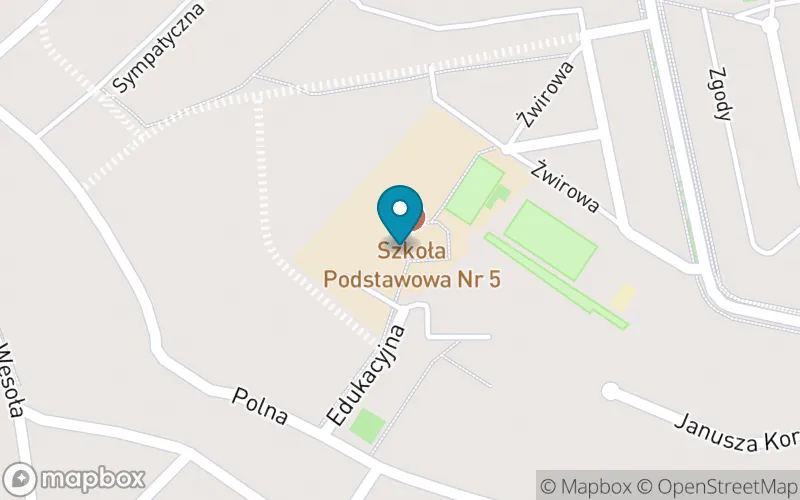 Lokalizacja: Szkoła Podstawowa nr 5 im. Stanisława Staszica w Łomży