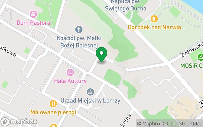 Lokalizacja: Niepubliczne Przedszkole Katolickie Zgromadzenia Sióstr Służek Najświętszej Maryi Panny Niepokalanej w Łomży