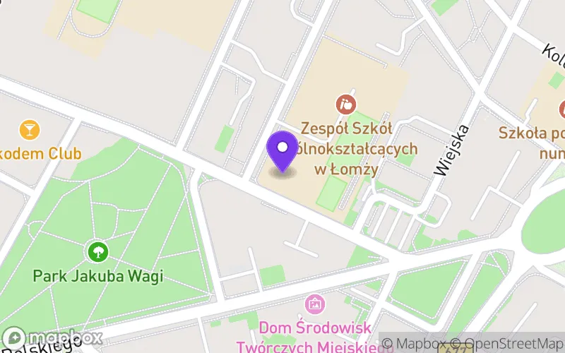 Lokalizacja: Branżowa Szkoła I Stopnia nr 8 w Łomży
